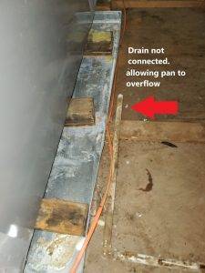 Drip Pan Drain line