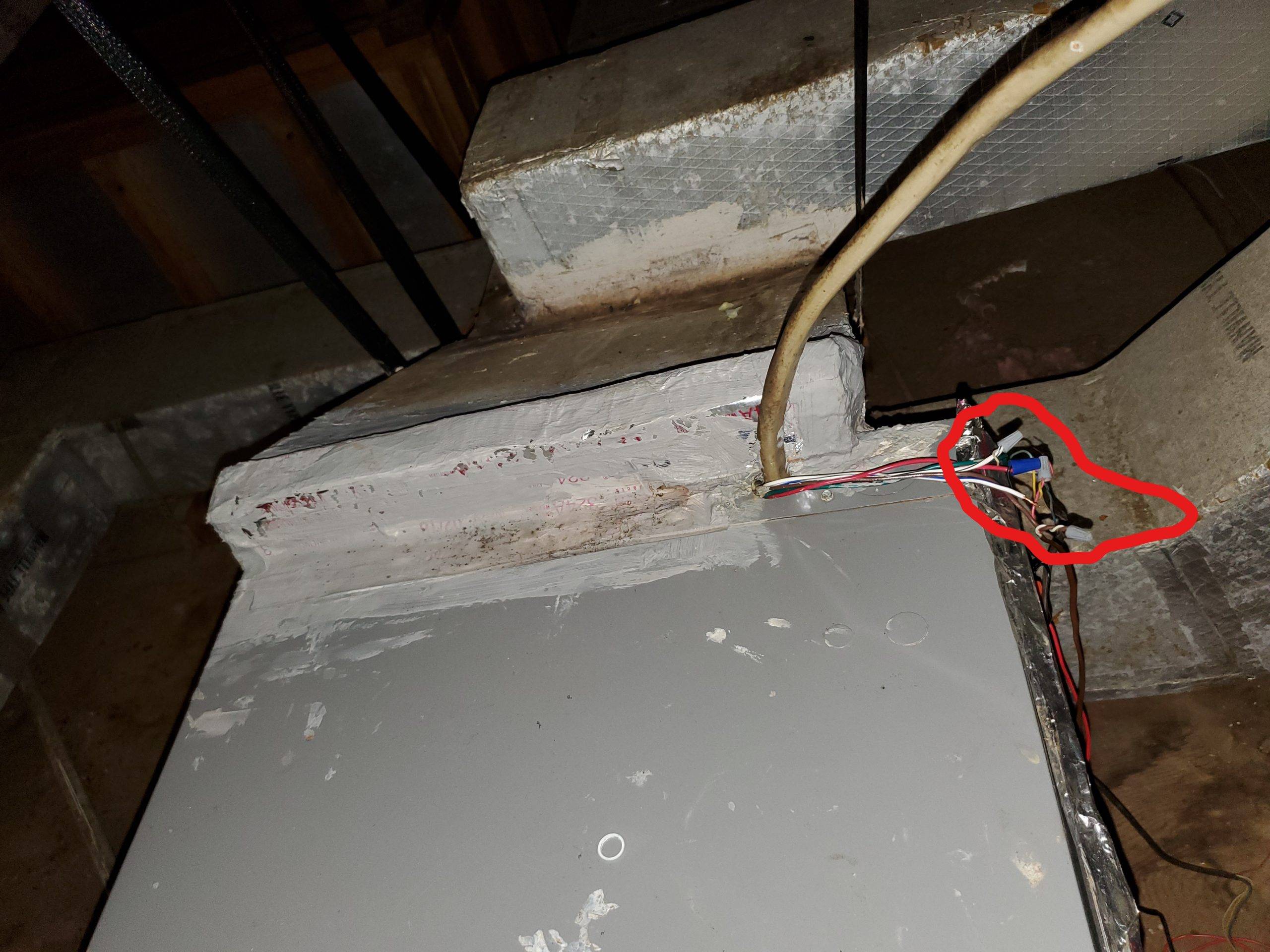 exposed wiring